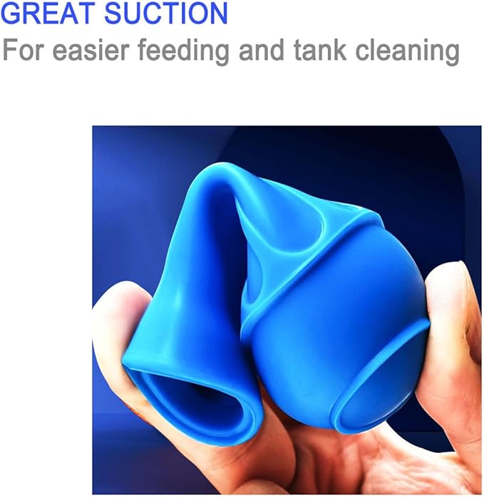 17.7inch Aquarium Siphon/Fish Feeder/Tank Cleaner/Coral Feeding Tube/Water Changer/Waste Remover Clean Tool/Gravel Cleaning/Aquatic Long Pipette Syringe/Axolotl Reef Accessories (2 Packs)