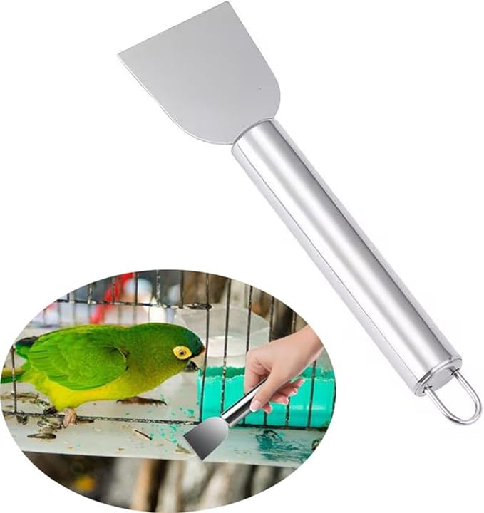 Bird Cage Cleaning Supplies, Bird Cage Cleaner Poop Remover, 1 Set Accessories Supplies Litter Brush for Conure Parrot Hummingbird Hamster Rabbit Outdoor Patio Birdbath Parakeet