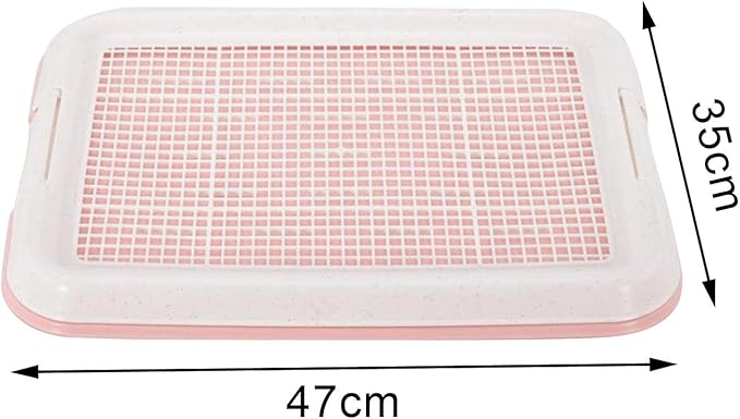 Indoor Dog Potty Training System for Small Breeds, Pink