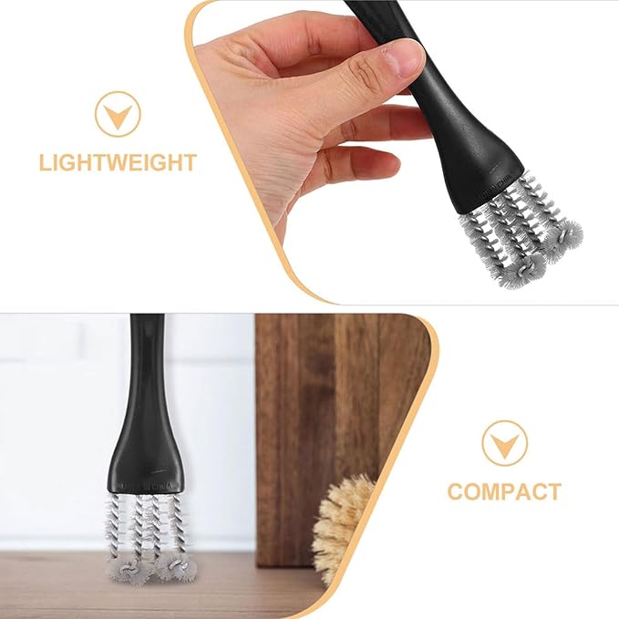 ibasenice 15pcs Bird Cage Brush Droppings Cleaning Accessories Long Handle Cleaner - 2 In 1 Scraper Double Sided Birdcage Poop Remover Tool For Pet Supplies Parrot Perch