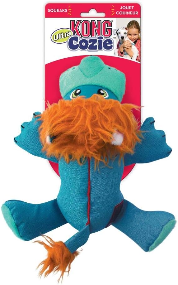 Kong Company 38748530: Cozie Ultra Lucky Lion Dog Toy, Lg