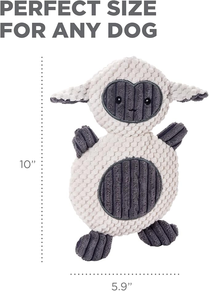 Outward Hound by Charming Pet Animates Lamb Plush Squeaky Dog Toy