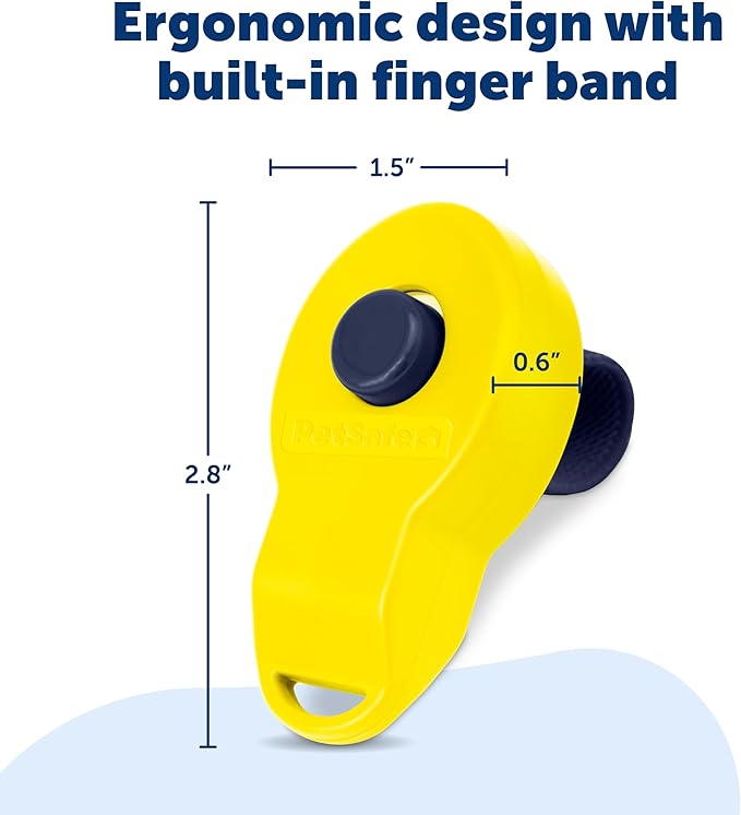 PetSafe Clik-R Training Tool Clicker Trainer for Dogs - Positive Reinforcement Dog Training Marker - All Stages of Life Ergonomic Design Clear Click Sound