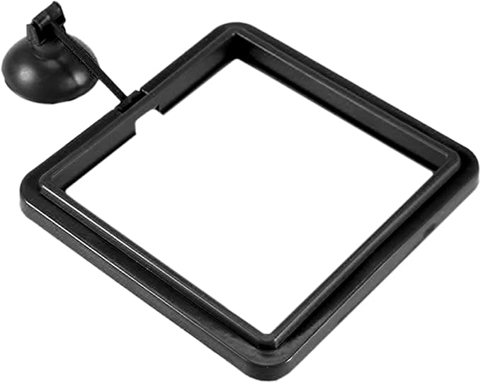 SunGrow Fish Food Feeding Ring, Stop Water Turbulence from Washing Food & Floating Plants into Filter, Suitable for Flakes & Floating Fish Pellets, for Goldfish, Guppy, Neon Tetra, Betta, 1 Piece