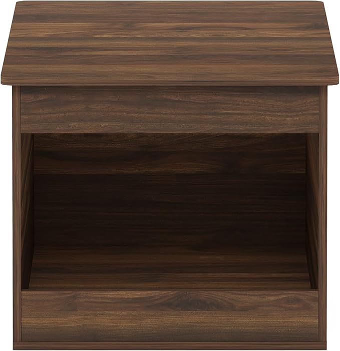 Furinno Peli Top Opening Litter Box Enclosure, Columbia Walnut