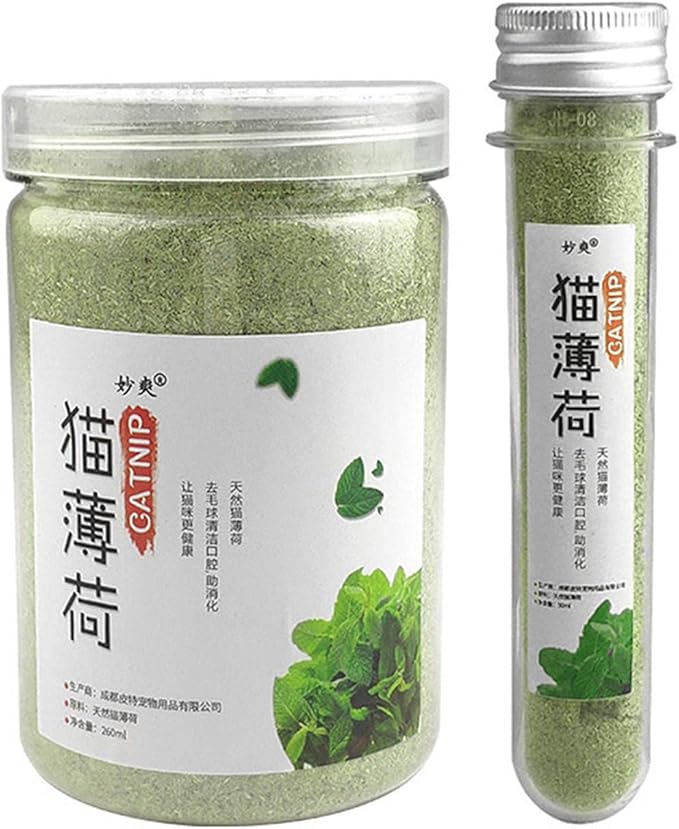 6X Catnip Powder for Cats, Catnip Catnip Dried Leaves Premium Quality Catnip Treats for Cat Toys Happy Kitten Scratcher Post Cat Bed