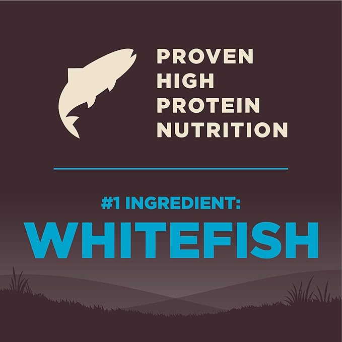 Wellness CORE Adult Dry Dog Food, Grain Free Kibble, Natural, High Protein, Chicken Free, Whitefish, Herring and Salmon Recipe, 12 lb Bag