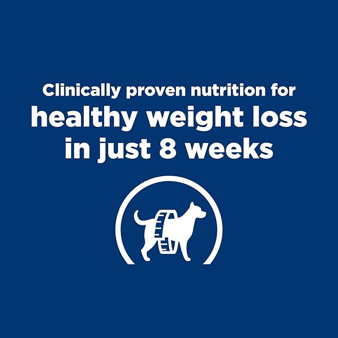 Hill's Prescription Diet r/d Weight Reduction Wet Dog Food, Chicken, 12.3 oz. Cans, 12-Pack