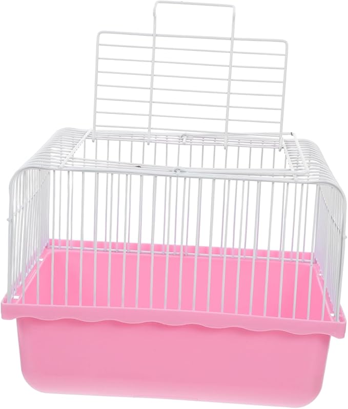 Milisten Small Bird Holder Portable Pet Carrier for Lovebirds Parakeets Pigeons Lightweight and Easy to