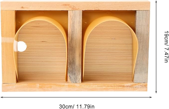 European Style Wooden Cage Door for Parakeets Pigeon Racing Supplies Easy Access