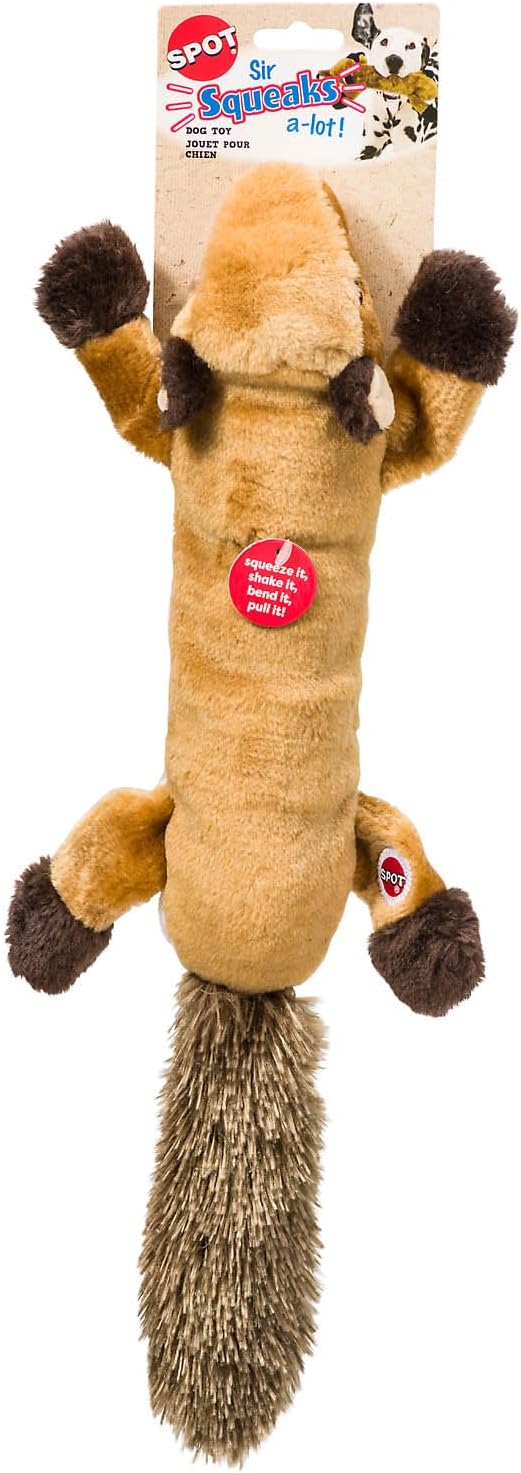 SPOT Ethical Pets 54342 Sir-Squeaks-A-Lot Pet Squeak Toys