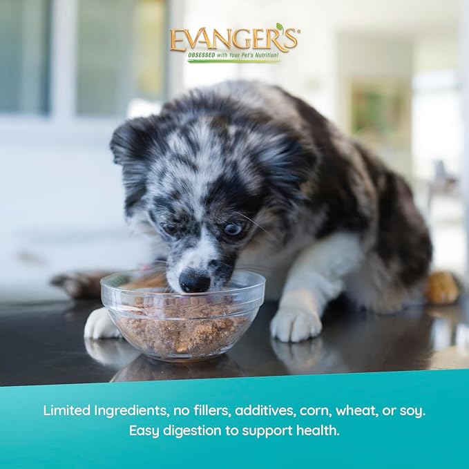 Evanger's Heritage Classic Beef with Chicken Dog Food – 12 Count, 12.5 oz Each – Loaf Style Recipe with Beef & Chicken – Wet Dog Food – Grain & Gluten Free