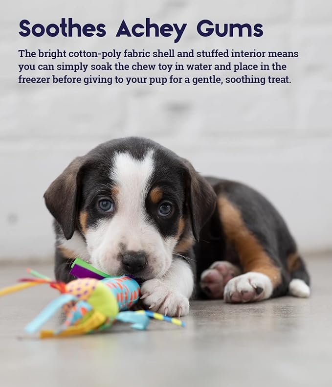 Cool Teething Stick – Puppy Chew Toy for 0–6 Month Puppies, Teething Relief, Freezable & Durable