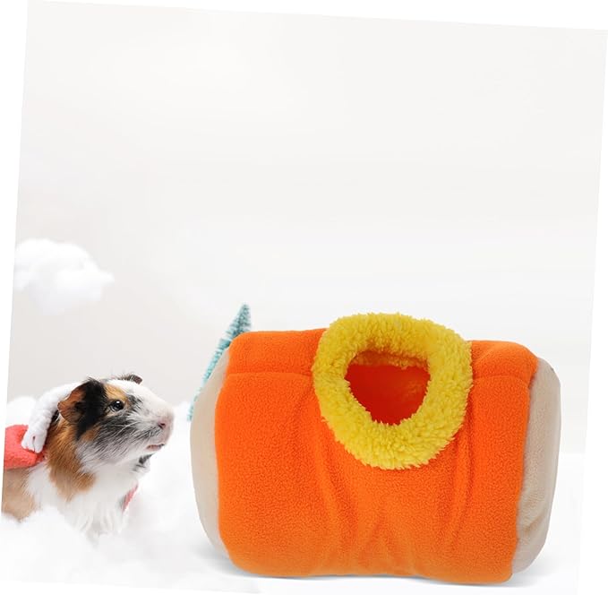 POPETPOP Delicate Hanging Nest for Hamsters Parrots Pets Cozy Sturdy Design for Ferrets Chinchillas Creative Attractive Pet Hideout for Birdcages and Play Areas