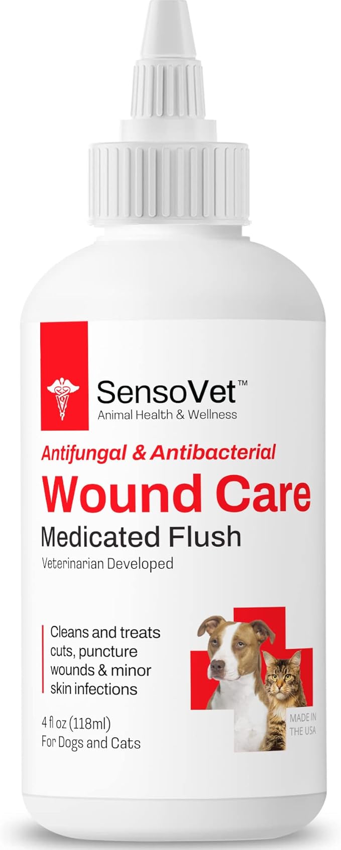 Wound Care Flush for Dogs & Cats