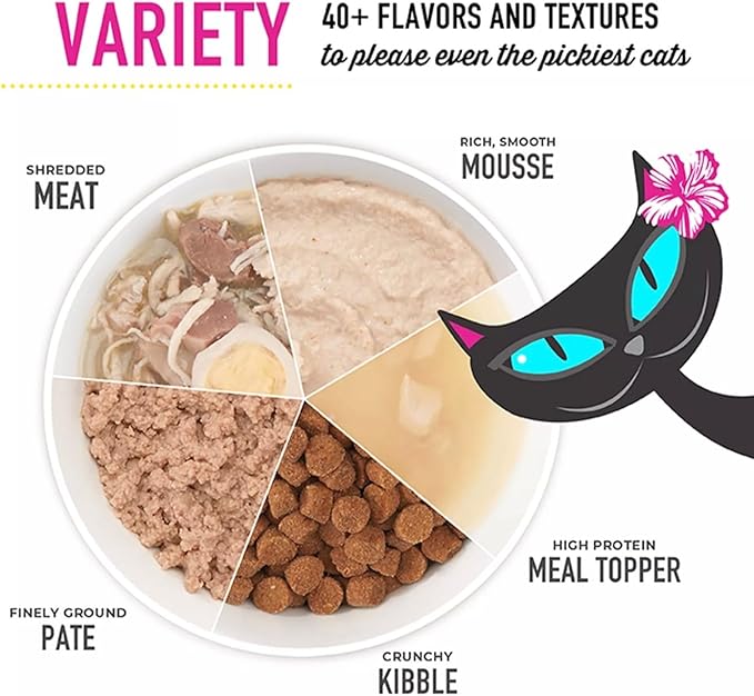 Tiki Cat Stix Wet Treats, Grain Free Lickable Smooth Mousse Blend with Duck in Creamy Gravy 6 Stix in 1 Pouch (Pack of 2), Plus 1 Cat Pom Pom Balls Toy