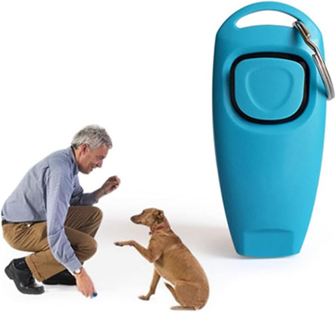 Pet Training with Keyring Dog Training Clickers Combo for Behavioral Training