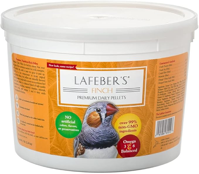 LAFEBER'S Finch Premium Daily Diet (Classic, 5 lb)