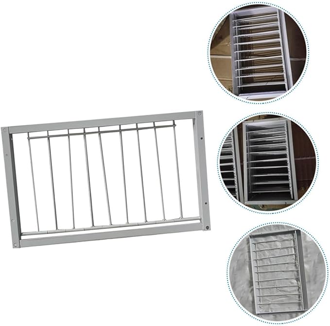 VICASKY 2pcs Pigeon Door Birdcages for Parakeets Pigeon House Door Reinforced Activity Iron Wire Frame