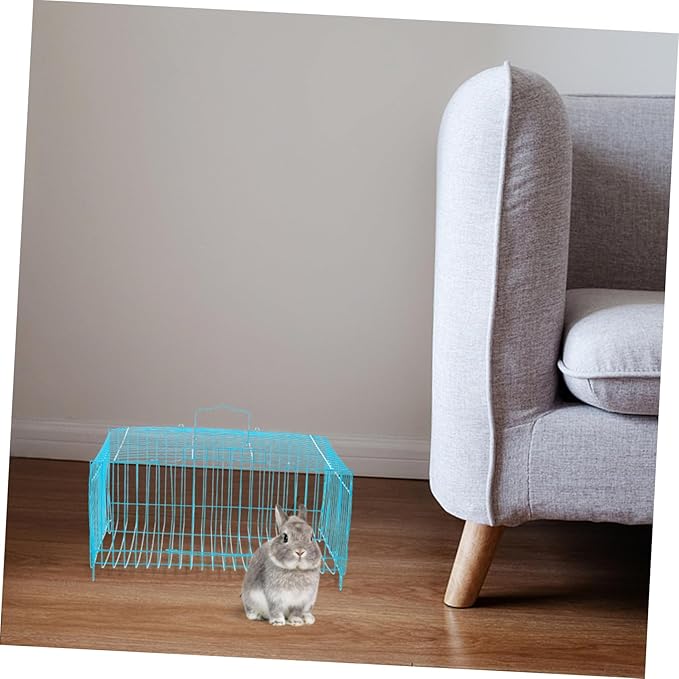 Toyvian Small Pet Carrier Square Pillow Cage Bird Travel Cage for Parrots for Outing