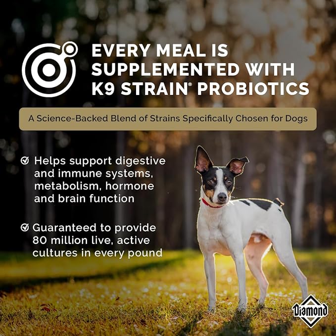 Diamond Premium All Life Stages Dry Dog Food 26/18 for Active, Athletic & Sporting Dogs 20lb Bag