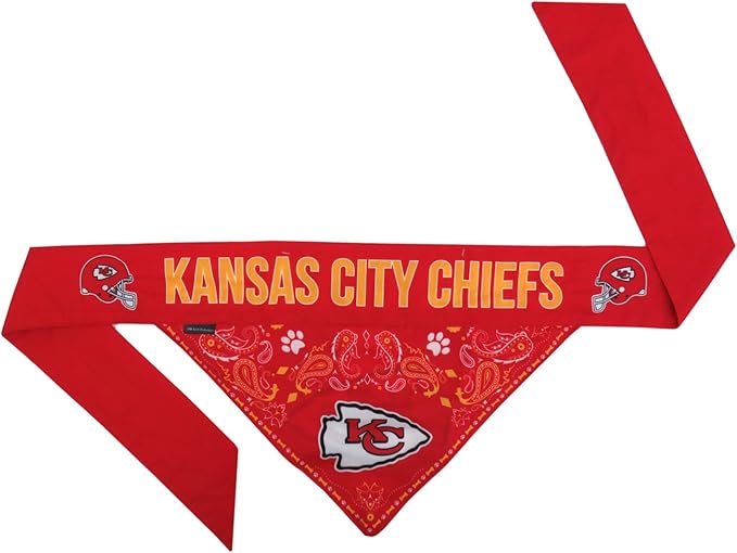 Littlearth NFL Reversible Pet Bandana - Officially Licensed Teams, Sizes XS to XL