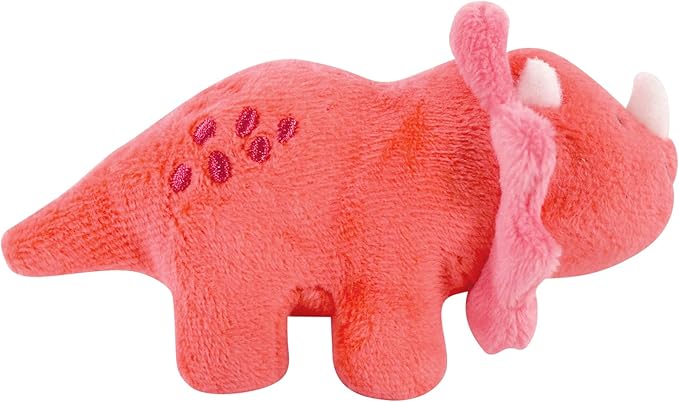Luvable Friends Unisex Baby Squeaky Plush Dog Toy With Rope