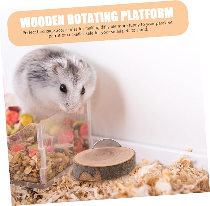 3pcs Wooden Hamster Ladder and Bird Perch Toy Climbing Accessory for Animals Stimulating Design for Exercise and Play for Bird Cages and Hamster Habitats