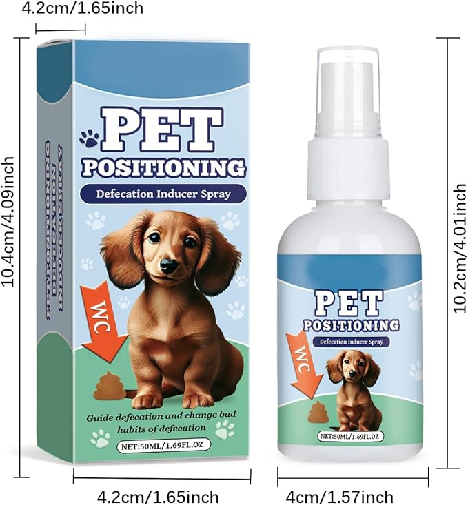 Pet Potty Training Sprays Restroom Guide Defecation Inducer Enhances Potty Training Efficiency with Natural Extracts 50ml Dog Trainer
