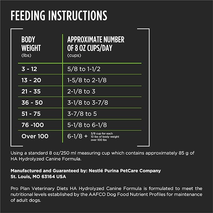 Purina Pro Plan Veterinary Diets HA Hydrolyzed Protein Dog Food Dry Vegetarian Formula - 25 lb. Bag