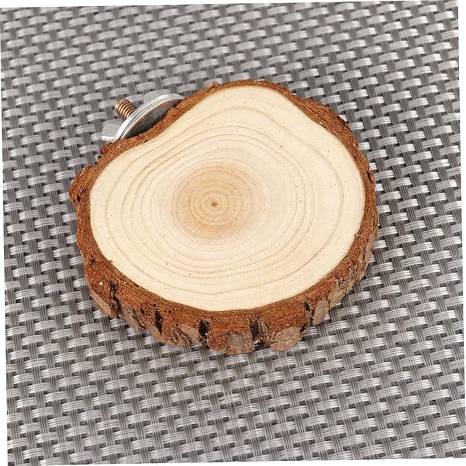 2Pcs Wooden Bird Platforms for Parrots and Hamsters Multi-Use PET Jump Board Household Parrot Playing Board Bird Cage Accessories