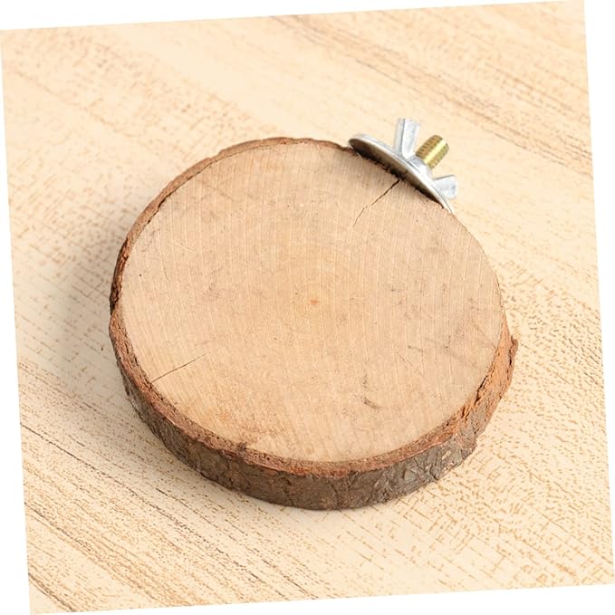 TOYANDONA Bird Leap Bird Swing Toy Wooden Platform Stand Rack for Parrots Cage Accessories for Small Animals