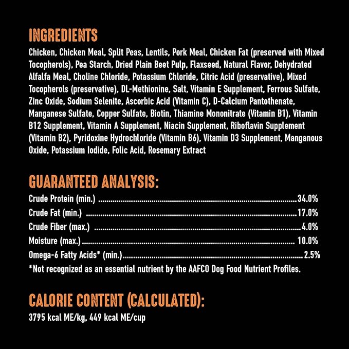 CRAVE Grain Free with Protein from Chicken Dry Adult Dog Food, 12 Pound Bag