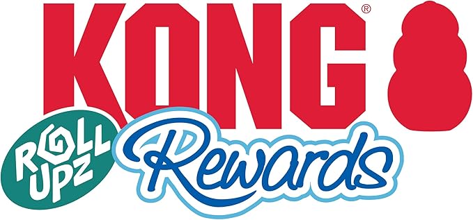 KONG Rewards Roll Upz Dog Toy – Durable Treat Dispenser for Chews, Paste & Ziggies Snacks, Interactive Enrichment Toy for Mental Stimulation, Foraging & Licking, Easy-Clean Dog Treat Toy (Stick)