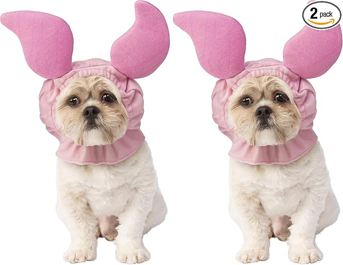 Rubie's Disney: Winnie The Pooh Pet Costume Accessory, Piglet, M-L (200181_M-L) (Pack of 2)