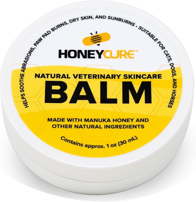 Natural Skincare Balm for Cats, Dogs and Horses - 1 oz.