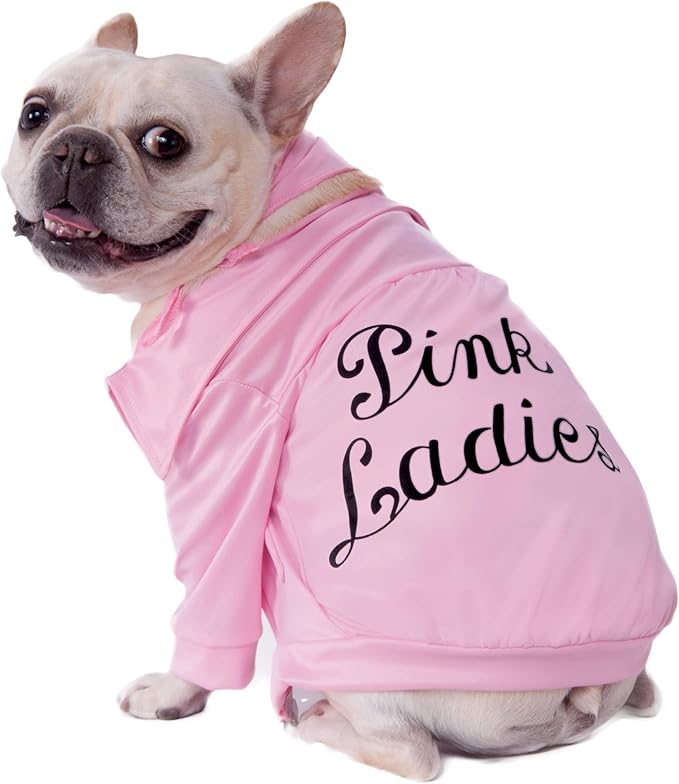 Grease: Pink Ladies Pet Costume for For Dogs or Cats by Rubies, Large