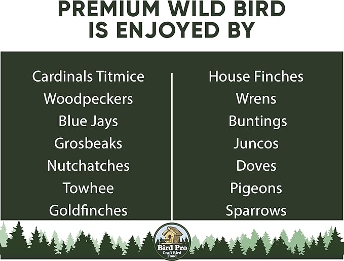 Bird Pro Classic Bird Seed (40 Pounds, Premium)