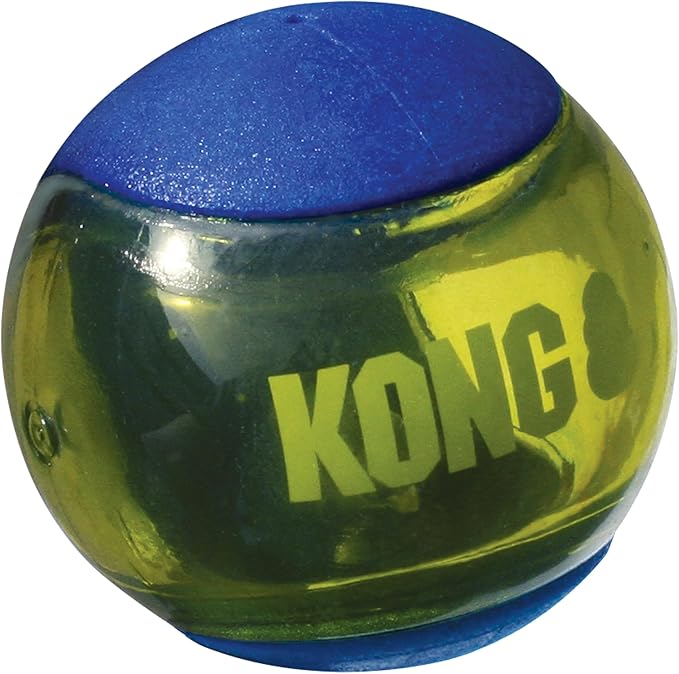KONG Squeezz Action Ball Blue Md