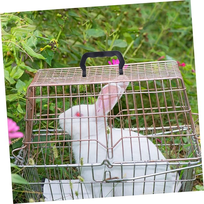 VANZACK 20pcs Detachable Pet Cage Handles Portable Plastic Carry Handles for Bird Cages Easy Installation Comfortable Grip for Outdoor