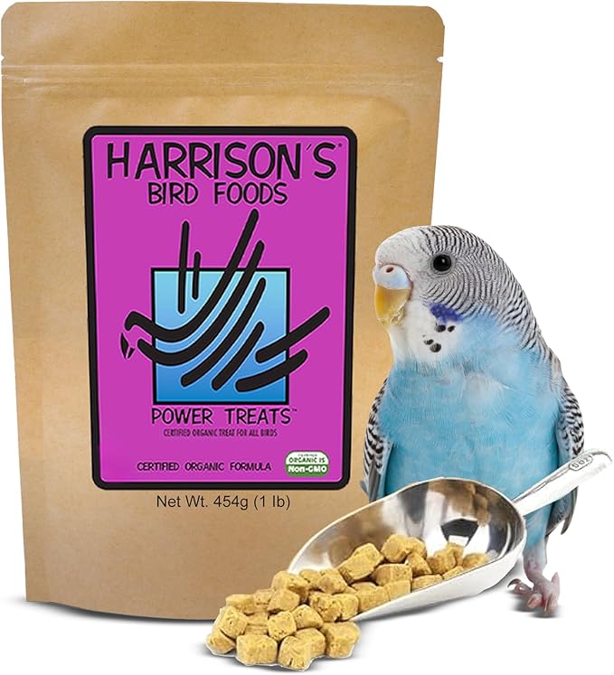 Harrison's Bird Food Power Treats with Red Palm Fruit Oil, 1 lb. 454g