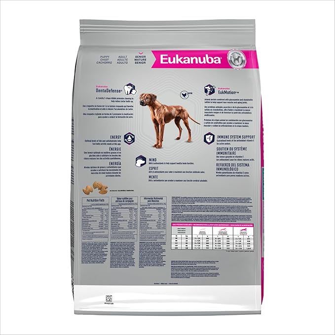 Eukanuba Senior Large Breed Dry Dog Food, 30 lb Bag