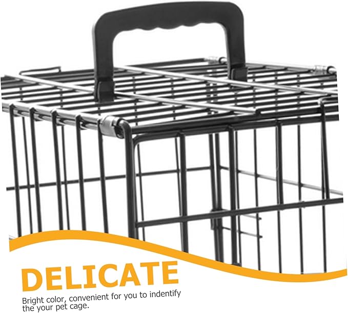Abaodam 4pcs Replacement Pet Cage Handles for Hamster Rabbit Bird Cages Lightweight Easy to Carry