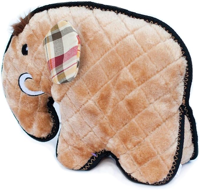 ZippyPaws ZP847 Grunterz Manny Mammoth Squeak Toy