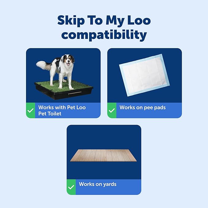 PetSafe Skip to My Loo Attractant, Potty Train Dogs to Use Pee Pads and Alternative Dog Potty Solutions
