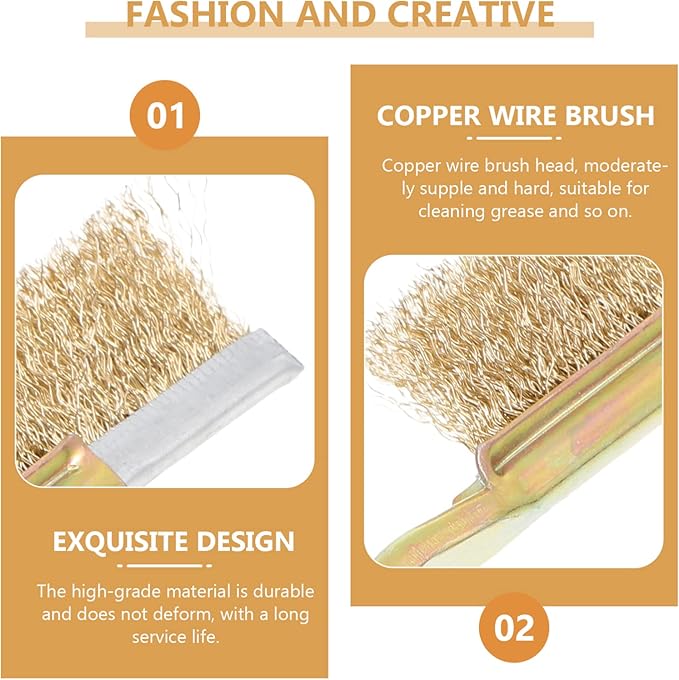 1Set Professional Bird Cage Cleaner Brush with Long Handle Durable Wire Brush for Cleaning of Bird Cages for and All Cage