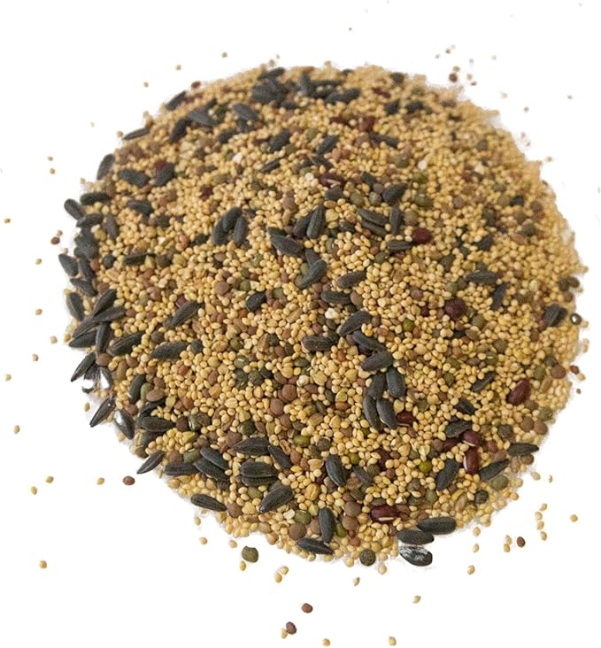 Handy Pantry Organic Birdseed - 5 Lb - Sprouting Bird Seed Mix for Small, Medium & Large Birds- Feed for Songbirds, Parakeets, Parrots, etc