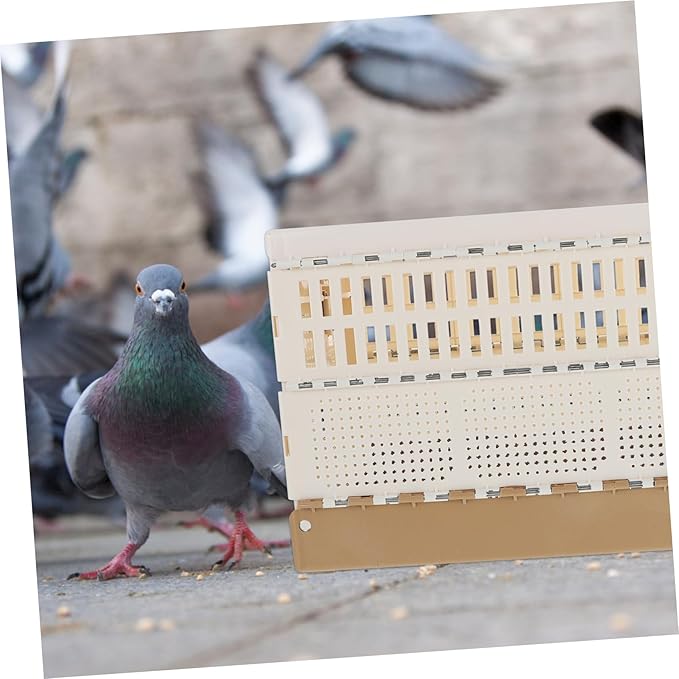 BESTonZON Portable Folding Pigeon Cage Compact Transportation Bird Cage for Pets Like Rabbits and Kittens Material Smooth Surface for Travel