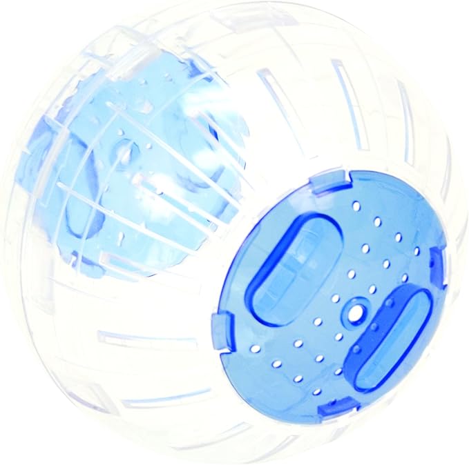 Roll-N-Around Exercise Ball, Small Animals, Clear, Assorted Colors