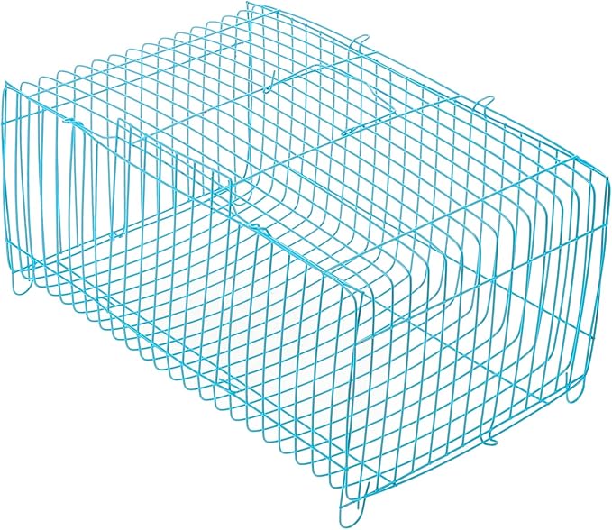 Milisten Bird Cage Square Pillow Carrier Portable Travel Cage for Small Animals Ample Space Secure Parrot Travel Home